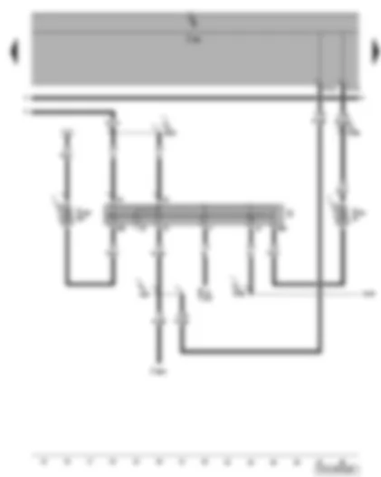 Wiring Diagram  VW SHARAN 2007 - Ignition/starter switch