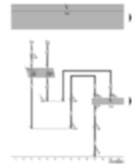 Wiring Diagram  VW SHARAN 2008 - Mobile telephone operating electronics control unit - fuses