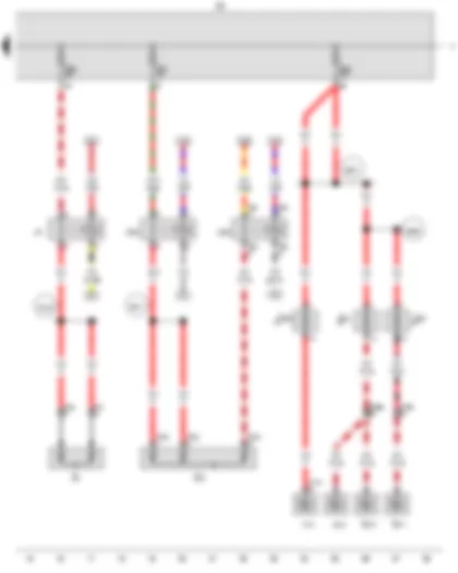 Wiring Diagram  VW SHARAN 2012 - Fuse holder A