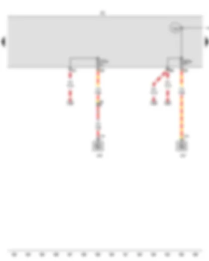 Wiring Diagram  VW SHARAN 2012 - Fuse holder C