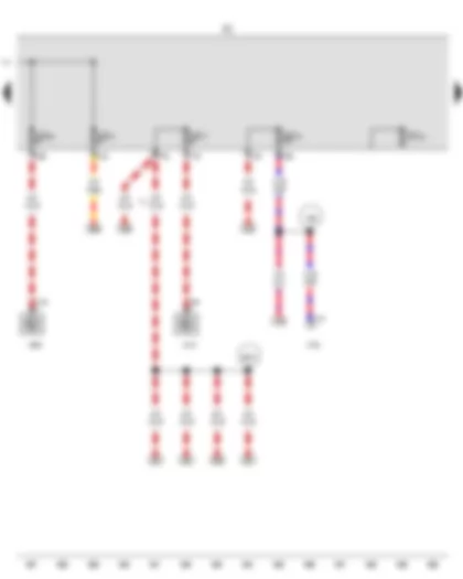 Wiring Diagram  VW SHARAN 2012 - Fuse holder C