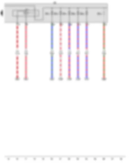 Wiring Diagram  VW SHARAN 2017 - Main relay - Fuse holder B