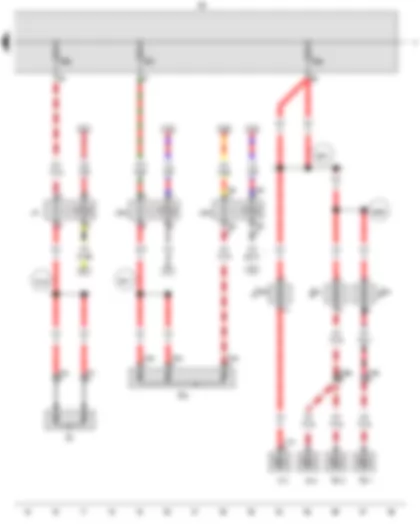 Wiring Diagram  VW SHARAN 2016 - Fuse holder A