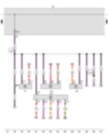 Wiring Diagram  VW SHARAN 2017 - Fuse holder C