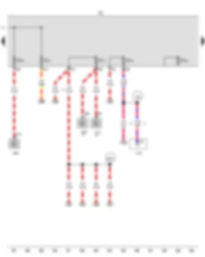 Wiring Diagram  VW SHARAN 2016 - Fuse holder C