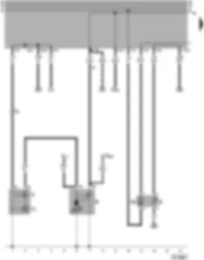 Wiring Diagram  VW SHARAN 1998 - Alternator - starter - fuel pump - fuel gauge