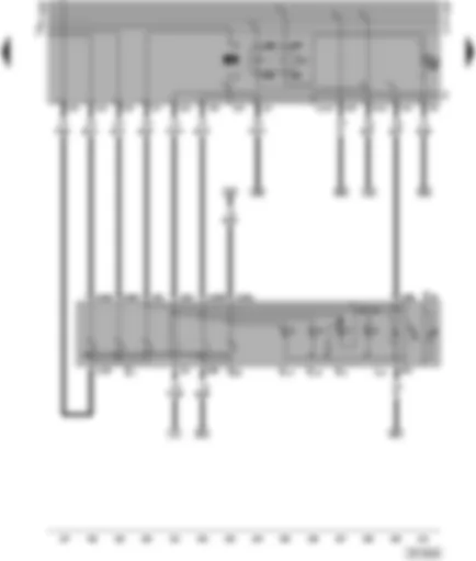 Wiring Diagram  VW SHARAN 1998 - Lighting switch