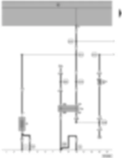 Wiring Diagram  VW SHARAN 2000 - Battery - X contact relief relay