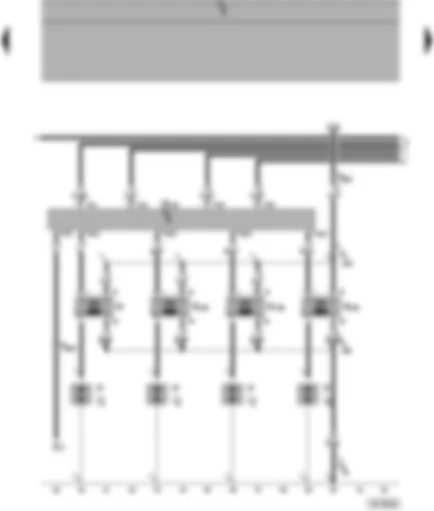 Wiring Diagram  VW SHARAN 1999 - Ignition system