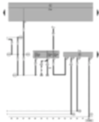 Wiring Diagram  VW SHARAN 2002 - Radiator fan relay