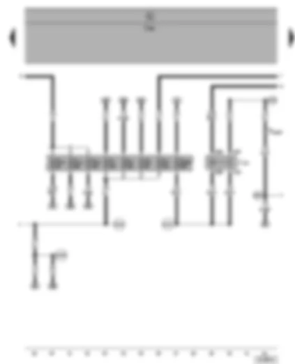 Wiring Diagram  VW SHARAN 2003 - Motronic current supply relay