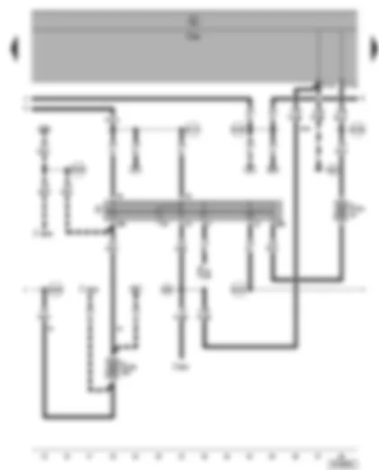 Wiring Diagram  VW SHARAN 2003 - Ignition/starter switch