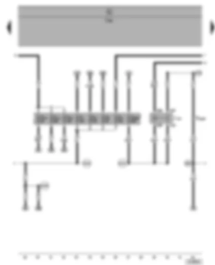 Wiring Diagram  VW SHARAN 2001 - Motronic current supply relay