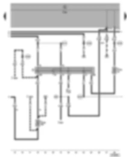 Wiring Diagram  VW SHARAN 2002 - Ignition/starter switch