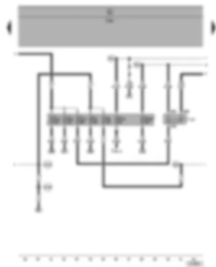 Wiring Diagram  VW SHARAN 2002 - Terminal 30 voltage supply relay