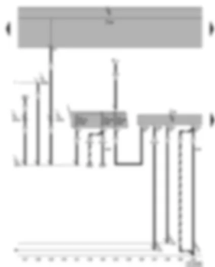 Wiring Diagram  VW SHARAN 2003 - Radiator fan relay