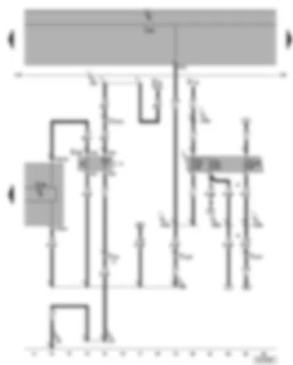 Wiring Diagram  VW SHARAN 2006 - ABS and EDL/TCS/ESP control unit - TCS/ESP button