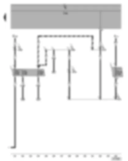 Wiring Diagram  VW SHARAN 2009 - Voltage supply