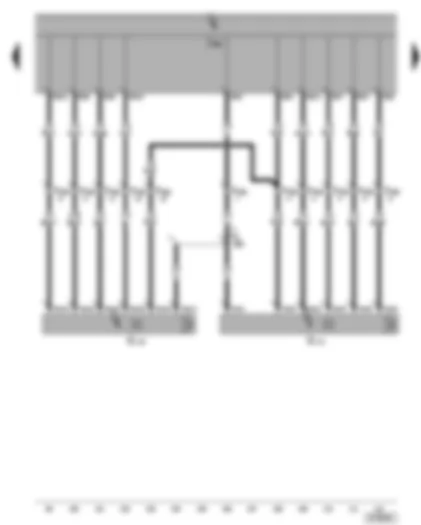 Wiring Diagram  VW SHARAN 2006 - Anti-theft alarm ultrasonic sensor
