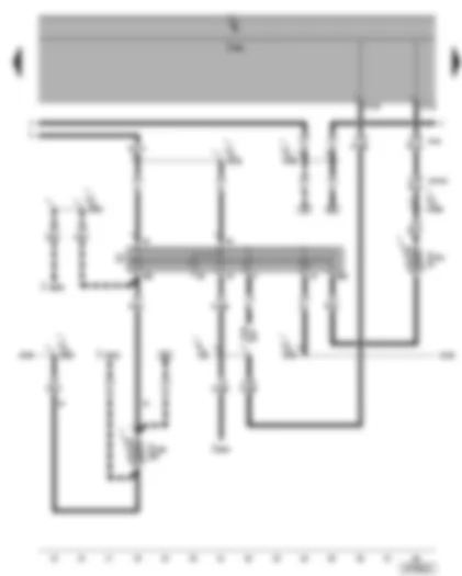 Wiring Diagram  VW SHARAN 2009 - Motronic current supply relay