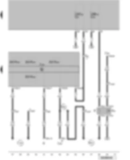 Wiring Diagram  VW SPACE FOX 2015 - Brake light switch - brake pedal switch - rear ABS inlet valve - rear ABS inlet valve