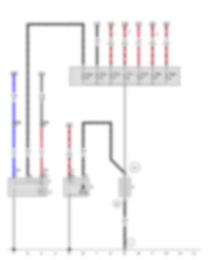 Wiring Diagram  VW SPACE FOX 2012 - Battery - Starter - Alternator - Voltage regulator
