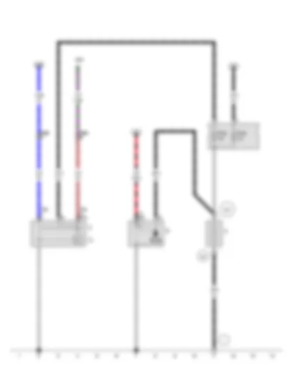 Wiring Diagram  VW SPACE FOX 2012 - Battery - Starter - Alternator - Voltage regulator