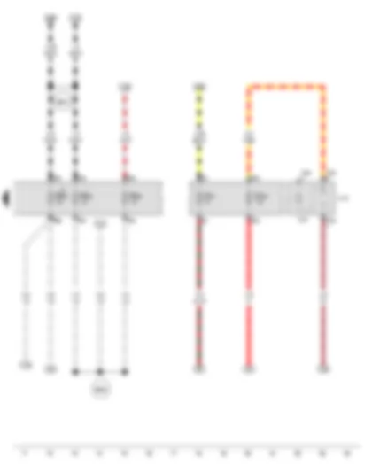 Wiring Diagram  VW SPACE FOX 2012 - Socket illumination bulb - 12 V socket 2