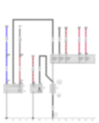 Wiring Diagram  VW SPACE FOX 2012 - Battery - Starter - Alternator - Voltage regulator