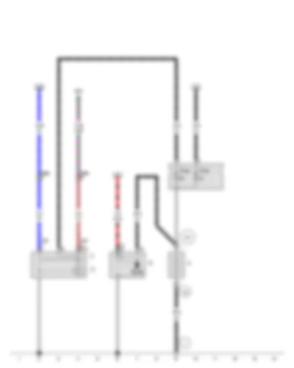 Wiring Diagram  VW SPACE FOX 2012 - Battery - Starter - Alternator - Voltage regulator
