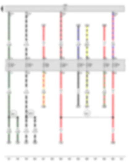 Wiring Diagram  VW SPACE FOX 2013 - Convenience system central control unit