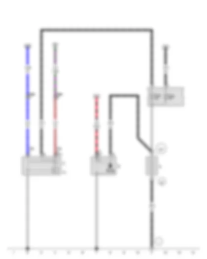 Wiring Diagram  VW SPACE FOX 2013 - Battery - Starter - Alternator - Voltage regulator