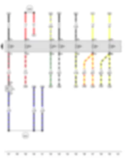 Wiring Diagram  VW SPACE FOX 2013 - Reversing light switch