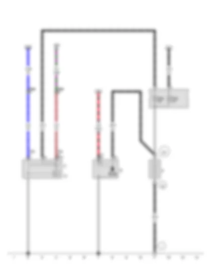 Wiring Diagram  VW SPACE FOX 2013 - Battery - Starter - Alternator - Voltage regulator