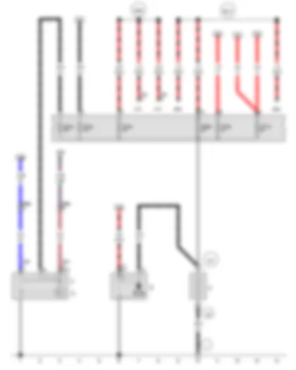 Wiring Diagram  VW SPACE FOX 2013 - Battery - Starter - Alternator - Voltage regulator