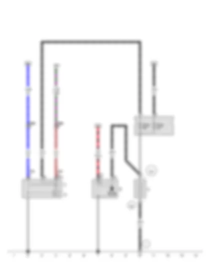 Wiring Diagram  VW SPACE FOX 2013 - Battery - Starter - Alternator - Voltage regulator