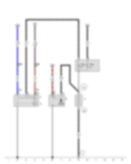 Wiring Diagram  VW SPACE FOX 2013 - Battery - Starter - Alternator - Voltage regulator