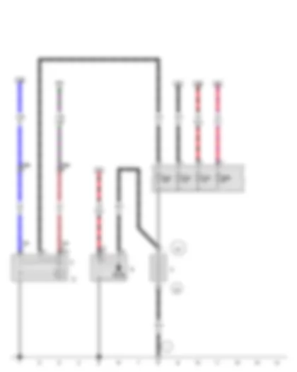 Wiring Diagram  VW SPACE FOX 2013 - Battery - Starter - Alternator - Voltage regulator