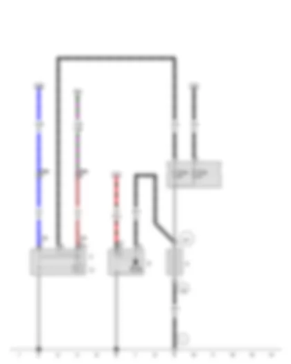 Wiring Diagram  VW SPACE FOX 2013 - Battery - Starter - Alternator - Voltage regulator