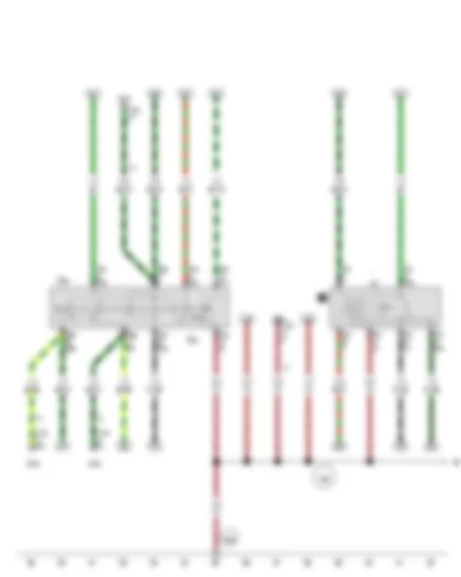 Wiring Diagram  VW SPACE FOX 2013 - Intermittent wiper switch - Rear wiper switch - Automatic intermittent wash and wipe relay