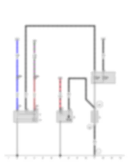 Wiring Diagram  VW SPACE FOX 2013 - Battery - Starter - Alternator - Voltage regulator