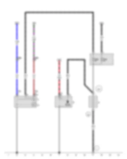 Wiring Diagram  VW SPACE FOX 2013 - Battery - Starter - Alternator - Voltage regulator