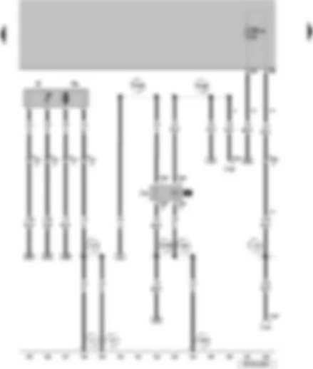 Wiring Diagram  VW SURAN 2011 - Fuel gauge sender Fuel pump presupply pump Xcontact relief relay