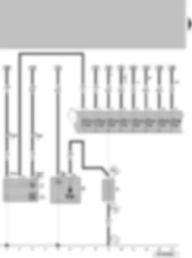 Wiring Diagram  VW SURAN 2011 - Battery Starter Generator Alternator Voltage regulator