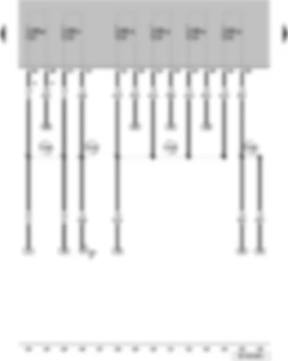 Wiring Diagram  VW SURAN 2011 - Fuses