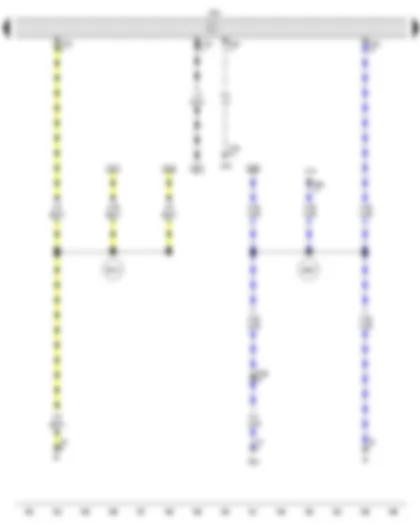 Wiring Diagram  VW SURAN 2012 - Convenience system central control unit