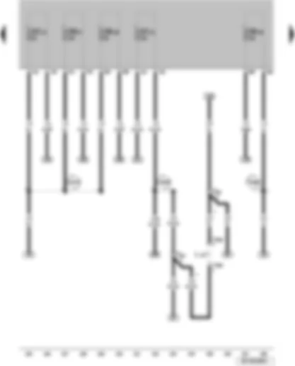 Wiring Diagram  VW SURAN 2011 - Driver side turn signal repeater bulb