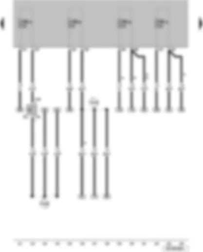 Wiring Diagram  VW SURAN 2011 - Reversing light switch