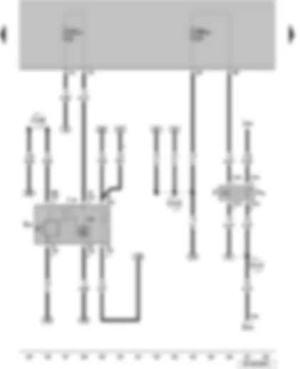 Wiring Diagram  VW SURAN 2011 - Front and rear fog light switch Brake light switch Brake pedal switch Fog light and rear fog light switch Front and rear fog light switch illumination bulb