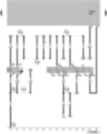 Wiring Diagram  VW SURAN 2011 - Ignition switch Xcontact relief relay